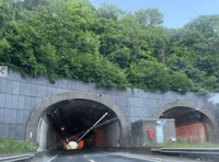 Crash on A40 near Gibraltar tunnels