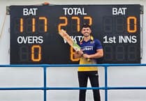 Pilot flies high with 117 off 83 balls