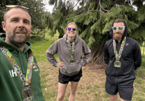 Trio tackle epic Offa's Dyke 15 trail race