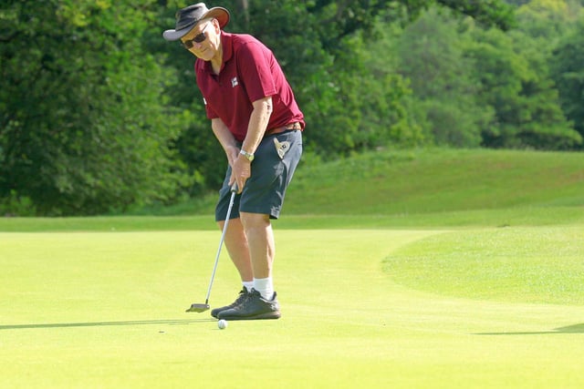 Local school tennis coach completes golf marathon