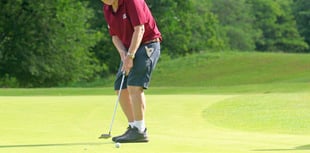 Local school tennis coach completes golf marathon