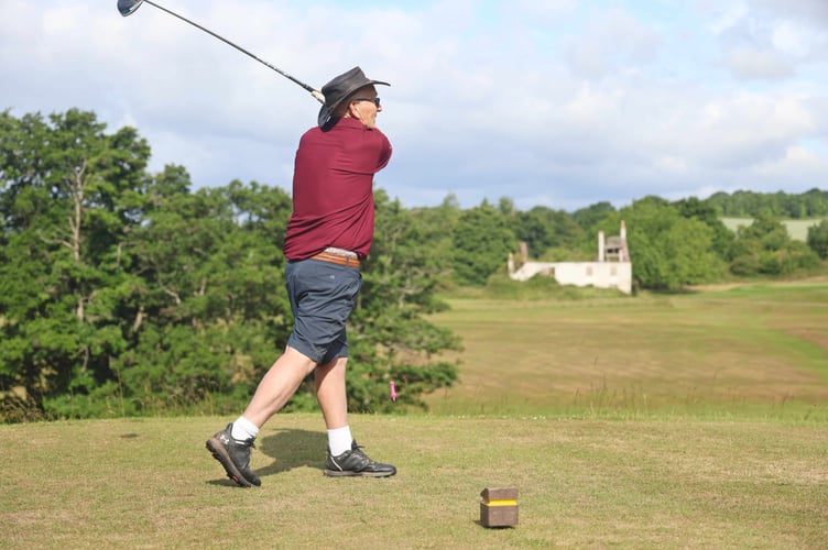 Chris Davis golf marathon 