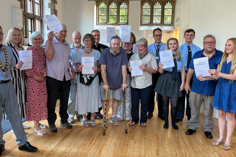 The recipients of the Rotary grants