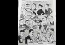 Discover Monmouth's past characters in a cartoon!