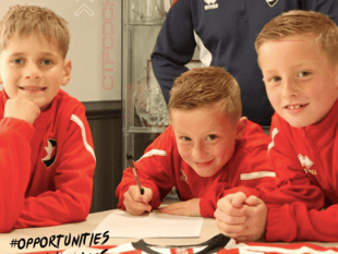 Local trio join Cheltenham Town Academy