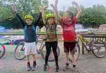 Boys smash their charity cycle target
