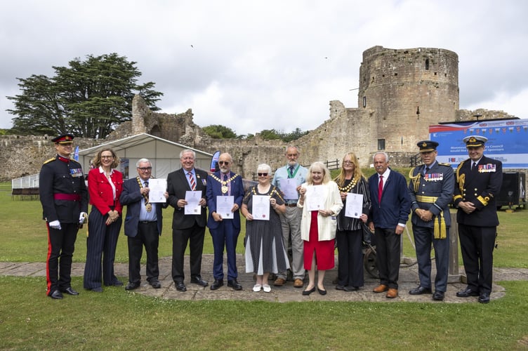  Community comes together to celebrate Wales' National Armed Forces Day event
