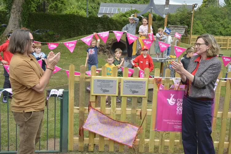 Devauden's play area finally reopens
