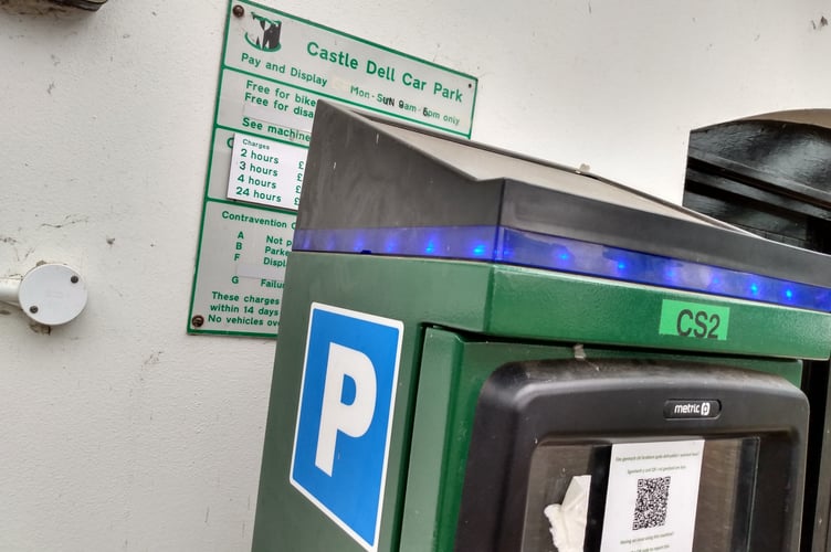 Car parking machine