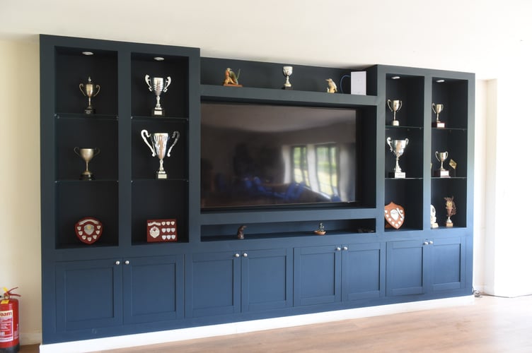 Trophy case paid for with money from town council