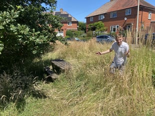 Concern over areas left to grow wild and neglected.