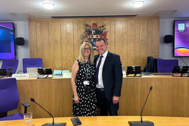 Debra Hill-Howells as Chief Officer for Infrastructure and Craig O’Connor as Chief Officer for Place and Community Wellbeing.