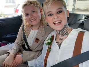 Con and Zoe make history at church
