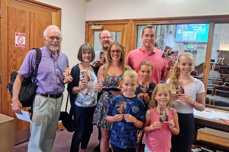 The Warner family ready to take their turn