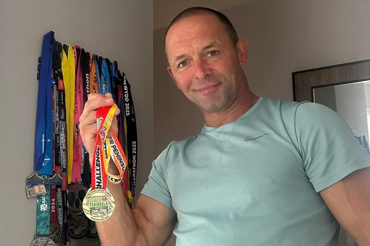 Rob Neville took gold in the Gower Ultra