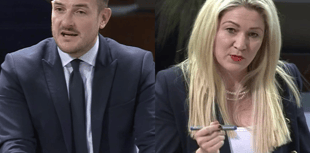 Evans above – it's all kicking off in world of politics!