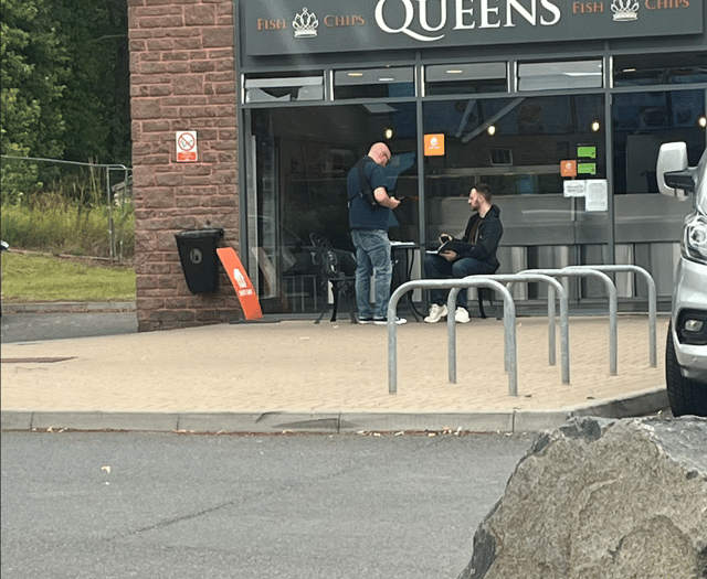 Police 'safe guarding visit' to Monmouth chip shop 