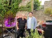 Usk Garden gig raises  £2,234 for charity