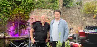 Usk Garden gig raises  £2,234 for charity