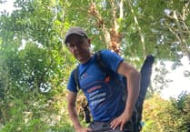 Dorset man passes through Monmouthshire on a 280-mile charity walk