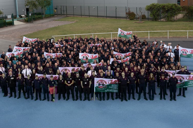 Drone shot at National games- SWFRS 