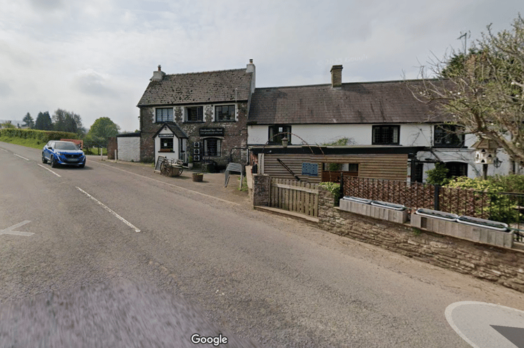 The Greyhound Inn and hotel, Usk
