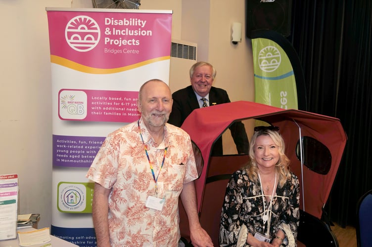 Paul Harrington, Be-friending co-ordinator with Megan Frize, car-scheme co-ordinator with David Evans, car-scheme helper
