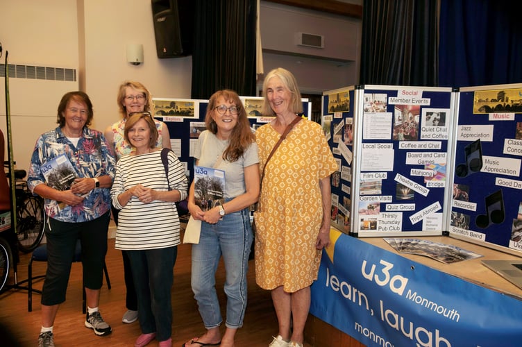 U3A volunteers and helpers