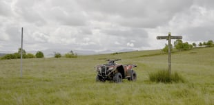 Quad and 4x4 Convoy on Epynt