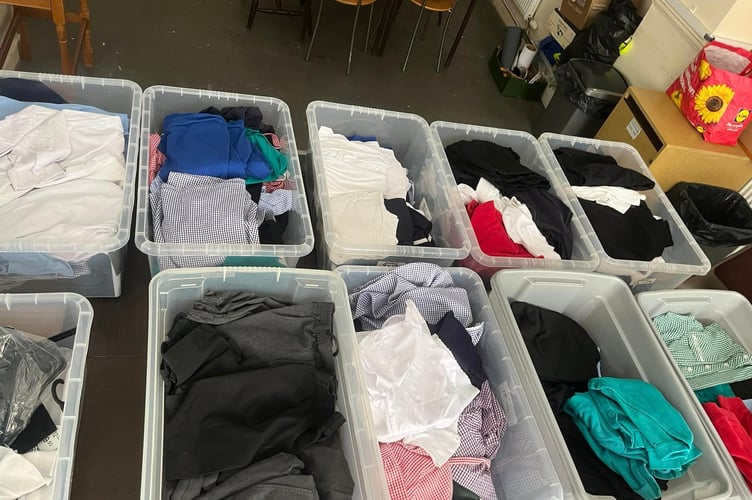 school uniform bank