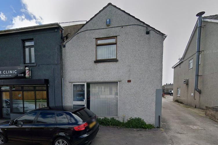 the premises on Newport Road Caldicot
