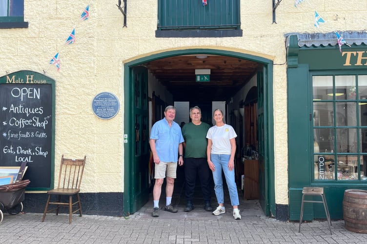 John Kershaw, Steven Gill and Kate Launder (left to right)