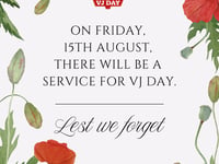 Chepstow to host VJ Day remembrance service at War Memorial