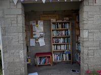 Tutshill bus stop becomes community book swap