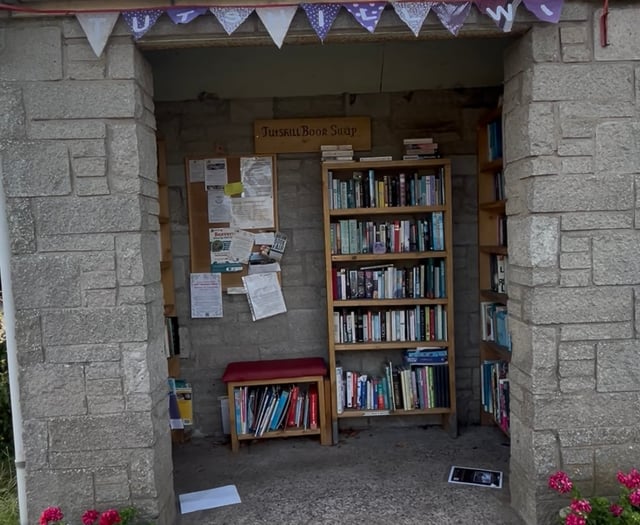 Tutshill bus stop becomes community book swap