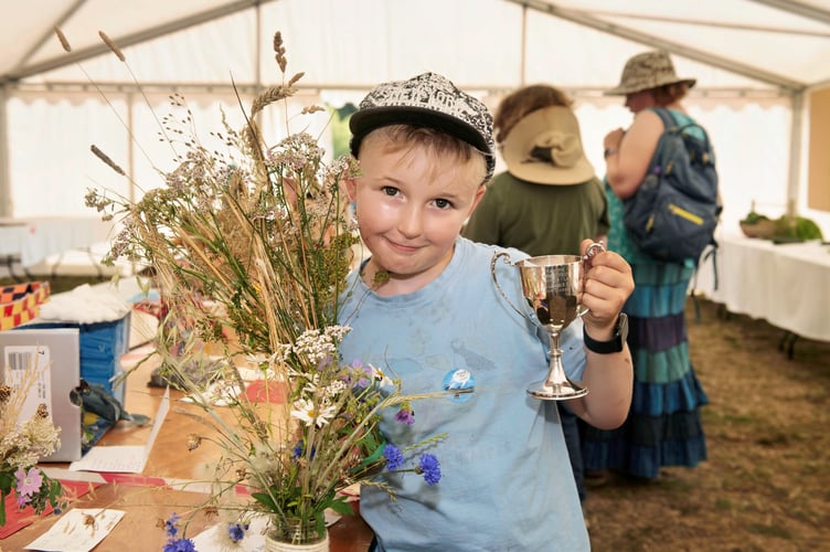 Ben Brading fro Usk won the highest number of points in the Children's classes