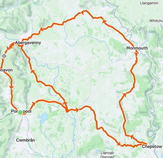 Chepstow road closures September 6 for cycle race