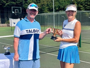 Annual club tennis championships prove a big hit