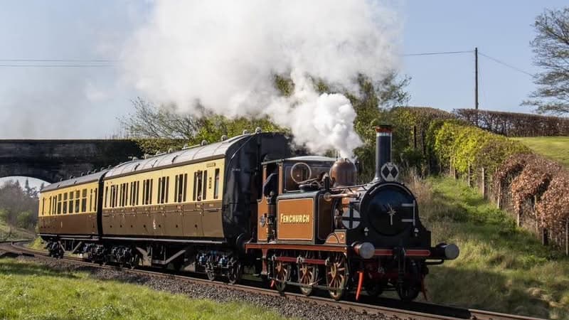 Heavens Above! Locomotive Found in a Convent Makes History at Blaen...