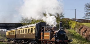 Heavens above! Locomotive found in convent makes history at steam gala