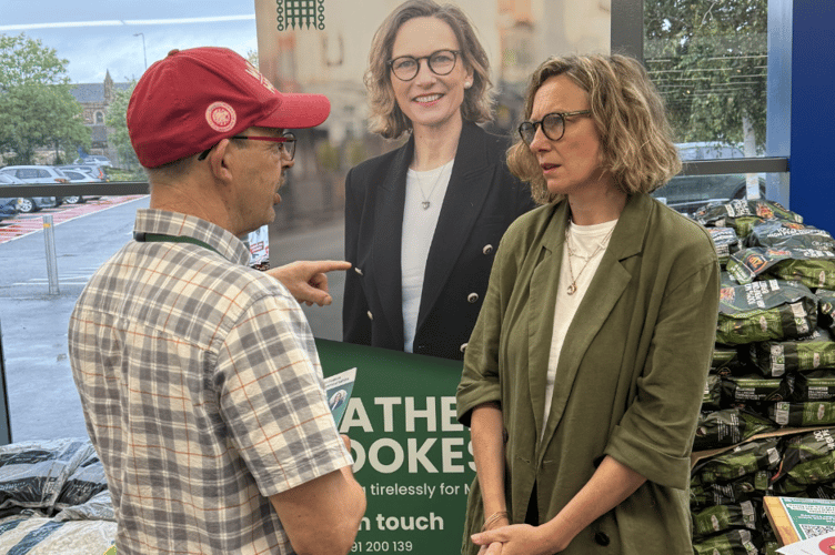 Catherine Fookes MP Holds Pop-Up Surgery at Tesco Chepstow to Hear from Local Residents