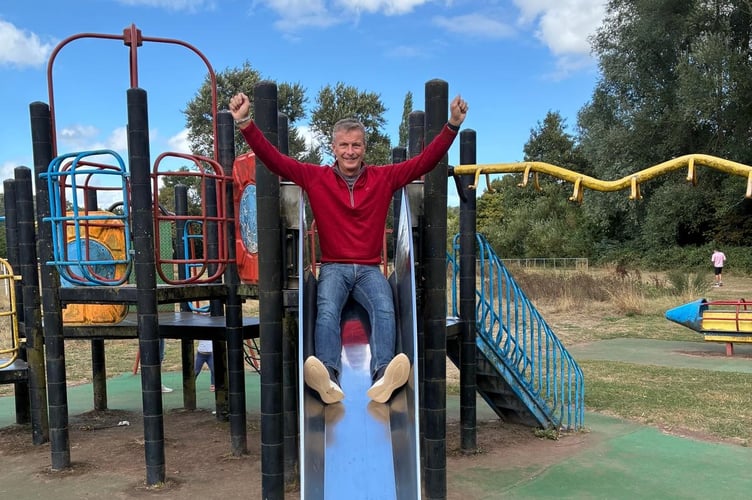 Councillor Kear celebrates long-awaited improvements