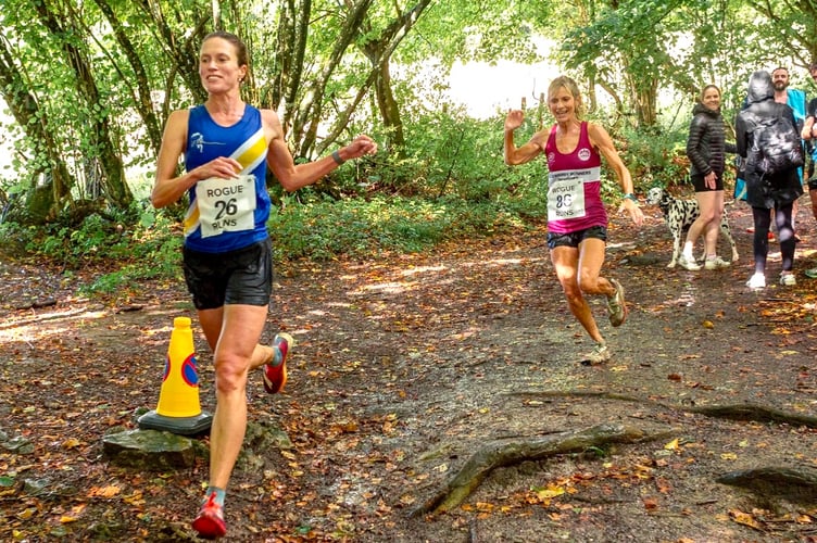 Spirit's Katie Adams ran the Wye Valley Relay two days after running the Murder Mile