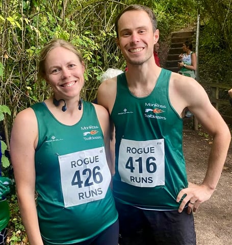 Rachael Aitken and Jack Millar took on leg 6 for MonRoss Trailblazers