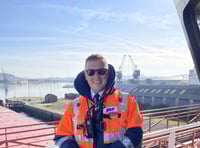 James Charles awarded Merchant Navy Medal