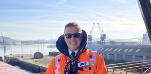 James Charles awarded Merchant Navy Medal