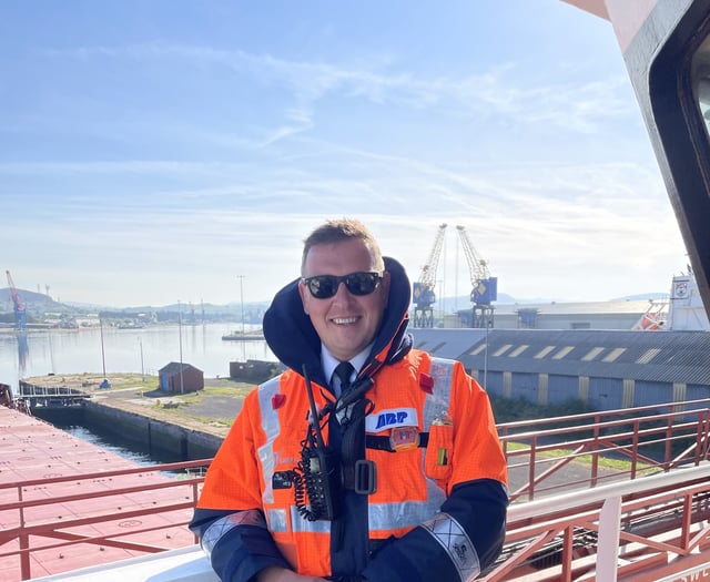 James Charles awarded Merchant Navy Medal