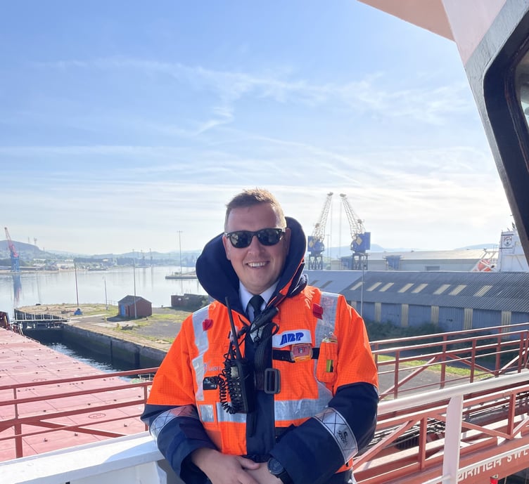 James Charles awarded a Merchant Navy Medal
