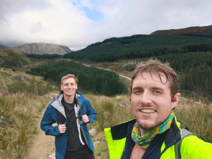 Alex tackles Offa’s Dyke for dementia charity