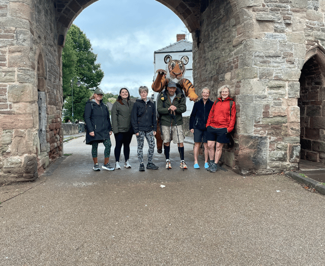 Paul Goldstein - the man with the tiger on his back reaches Monmouth